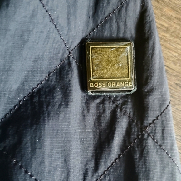 ๐ HOST PICK ๐ Hugo Boss Orange Men's Quilted Biker Jacket - Picture 10 of 14